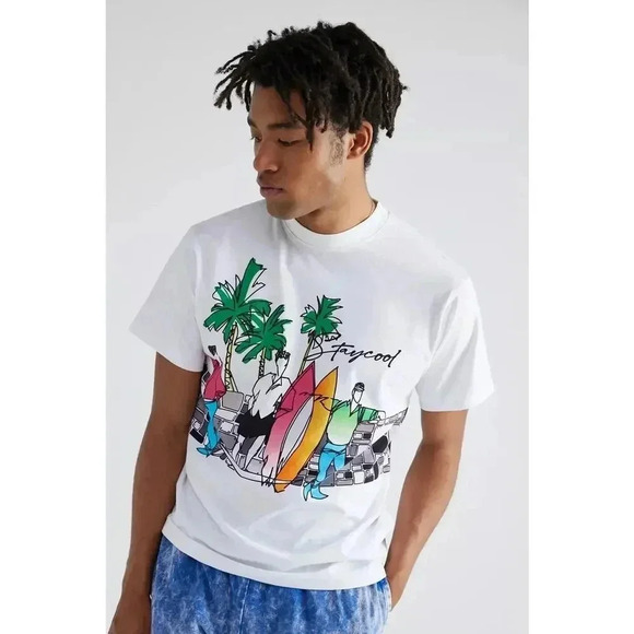 Urban Outfitters Stay Cool tshirt, size Small, NO LONGER PRODUCED NWT - Picture 1 of 10
